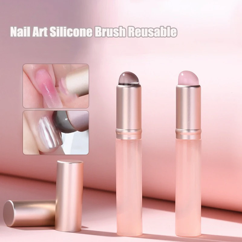 1Pcs Nail Art Silicone Applica - Contour Palette Stick 评论和价格